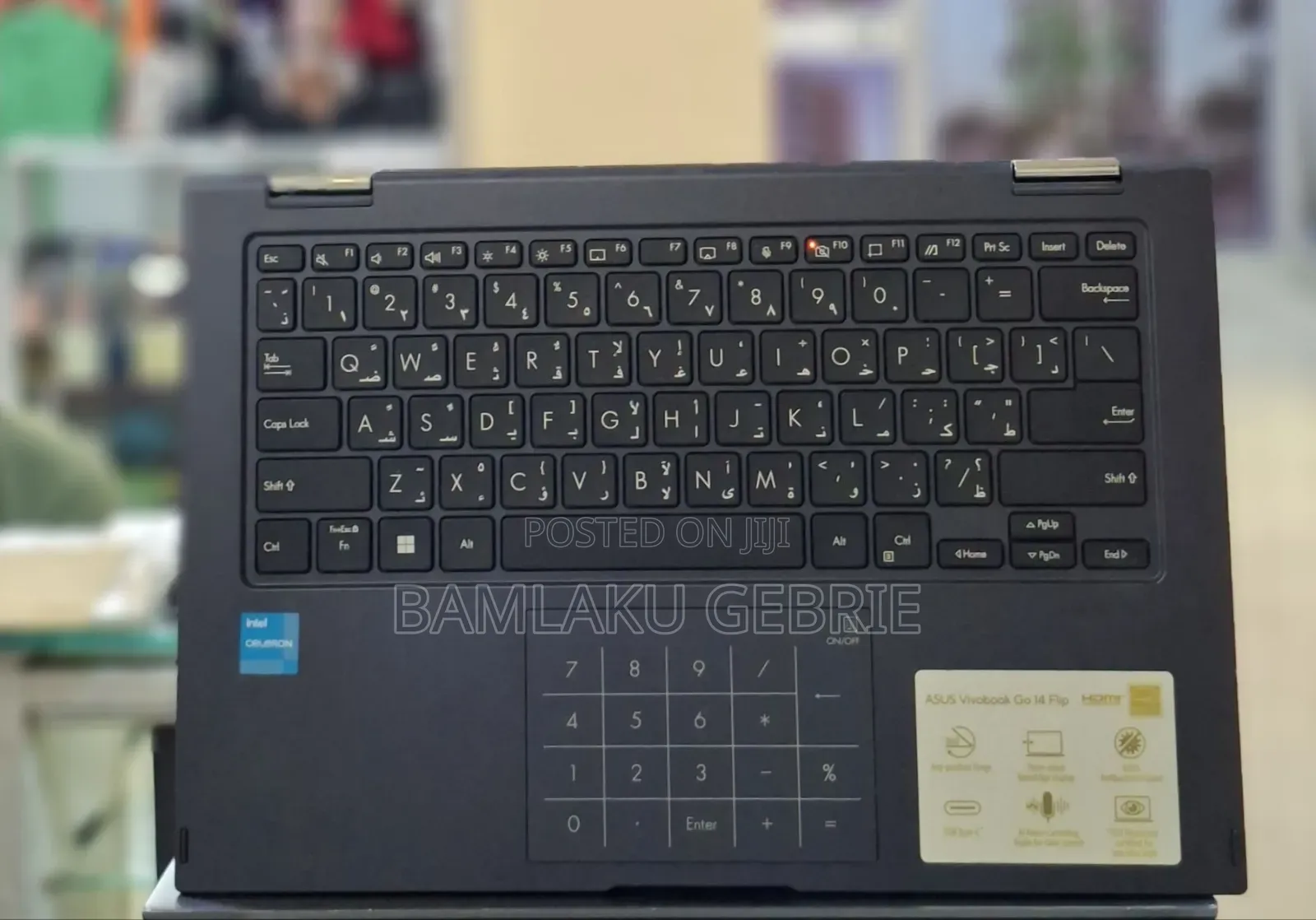 New Laptop Asus VivoBook Flip 14 TP410UA 4GB Intel Celeron SSD 128GB