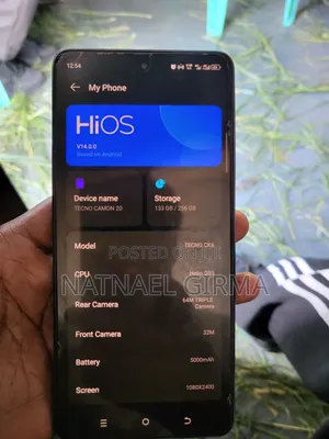 Tecno Camon 20 256 GB Blue