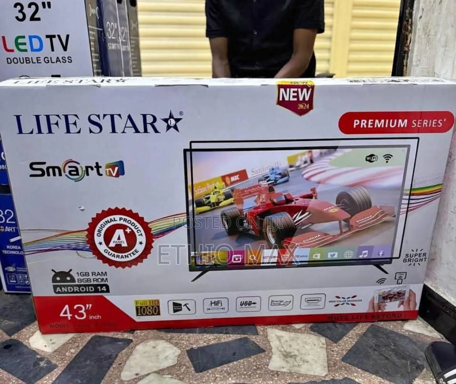 Typical Features of Life Star 43′′ Smart Android TVS