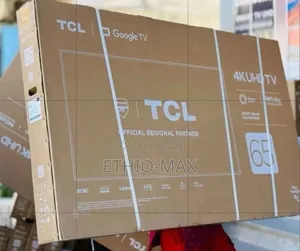 TCL Tv 65" Smart Android Qled Tv 4 K Uhd
