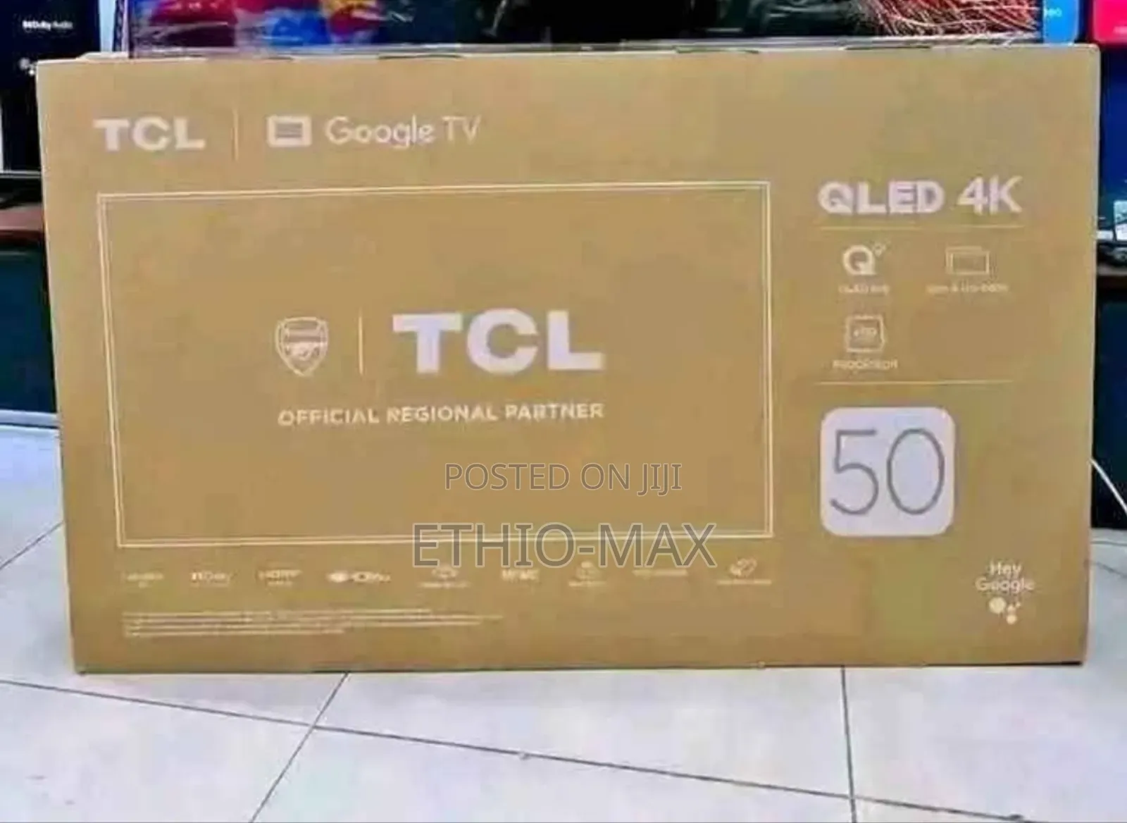 TCL 50′′ Smart Android Tv