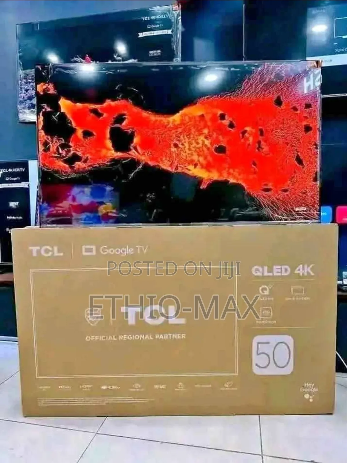 TCL 50′′ Smart Android Tv