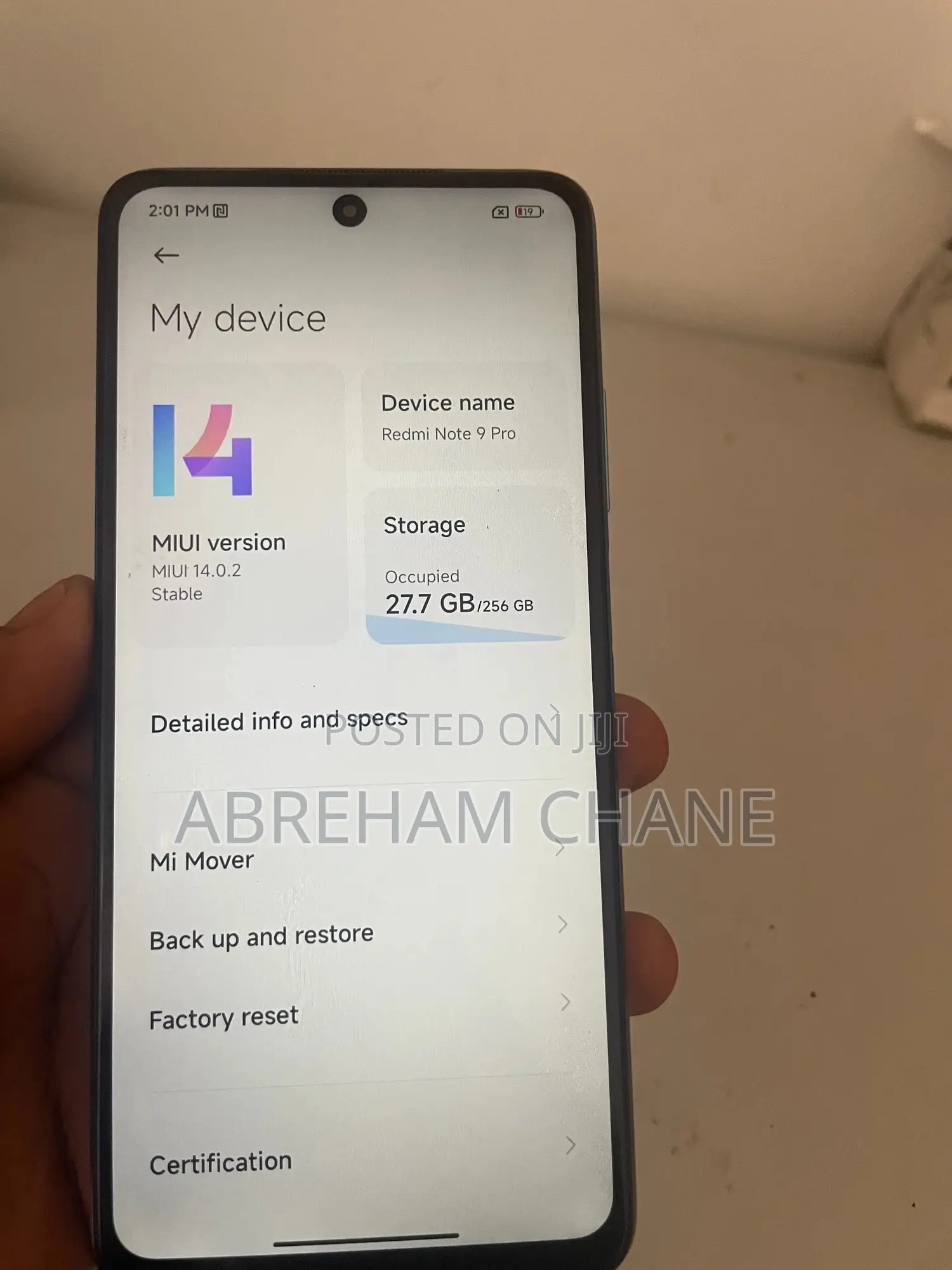 New Xiaomi Redmi Note 9 Pro 256 GB