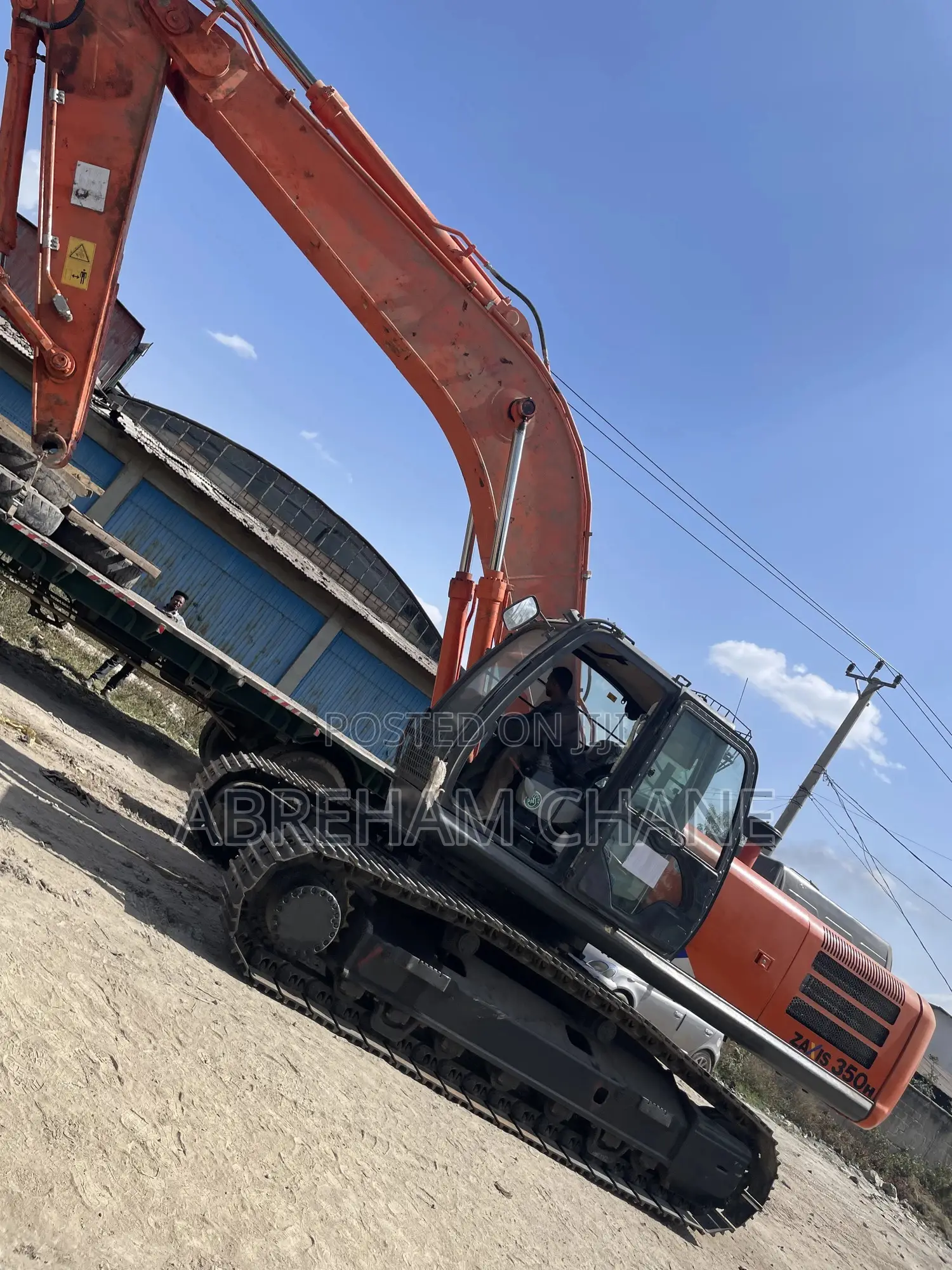 Hitachi Excavator Machine