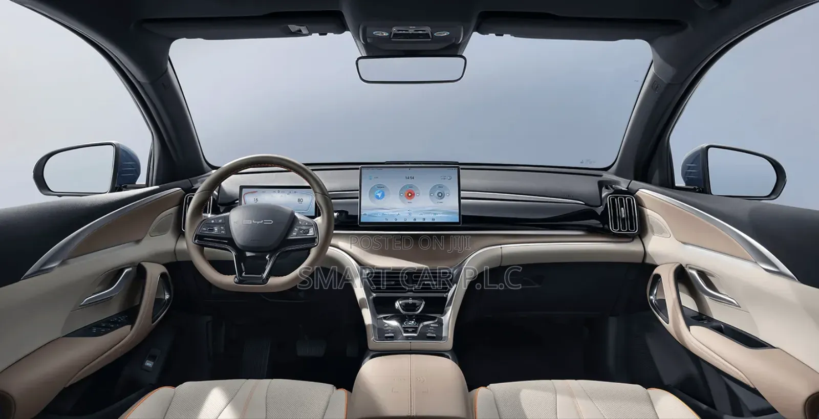 New BYD Song L DM-i 2025 Off white