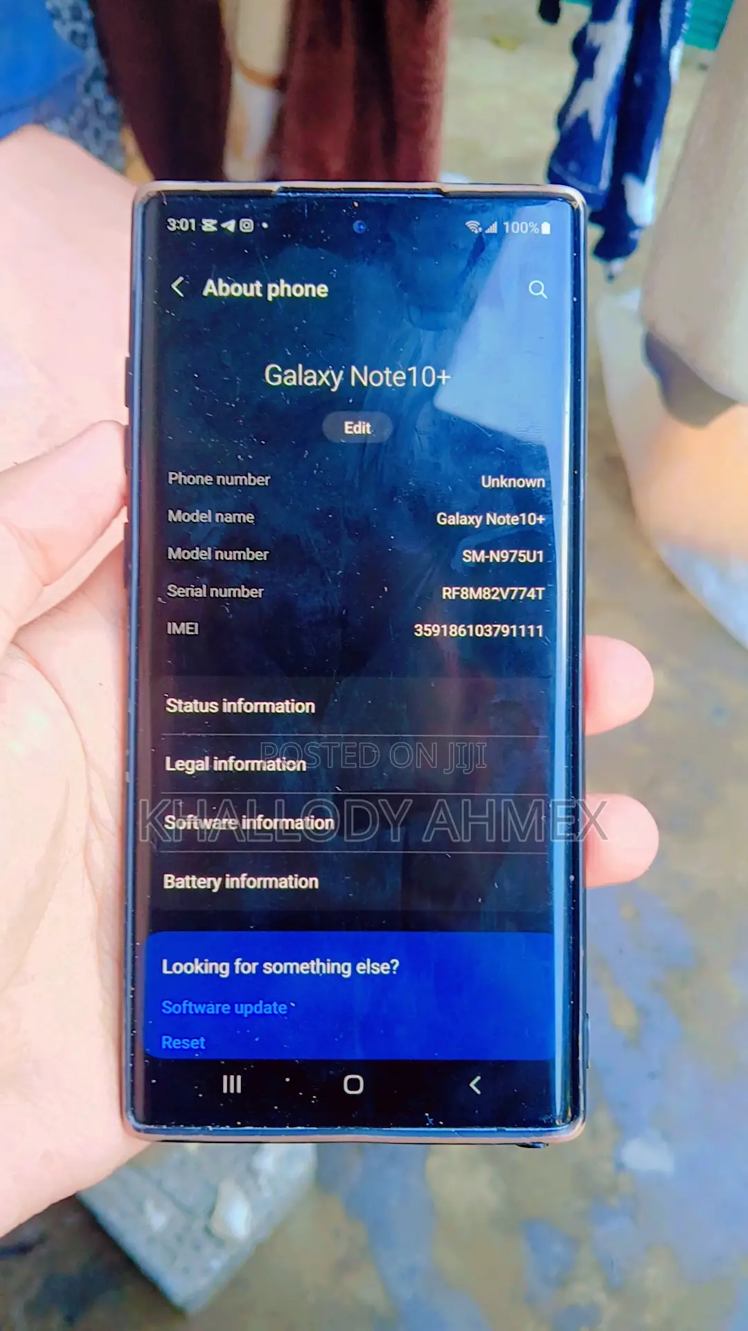 Samsung Galaxy Note 10 Plus 256 GB Black