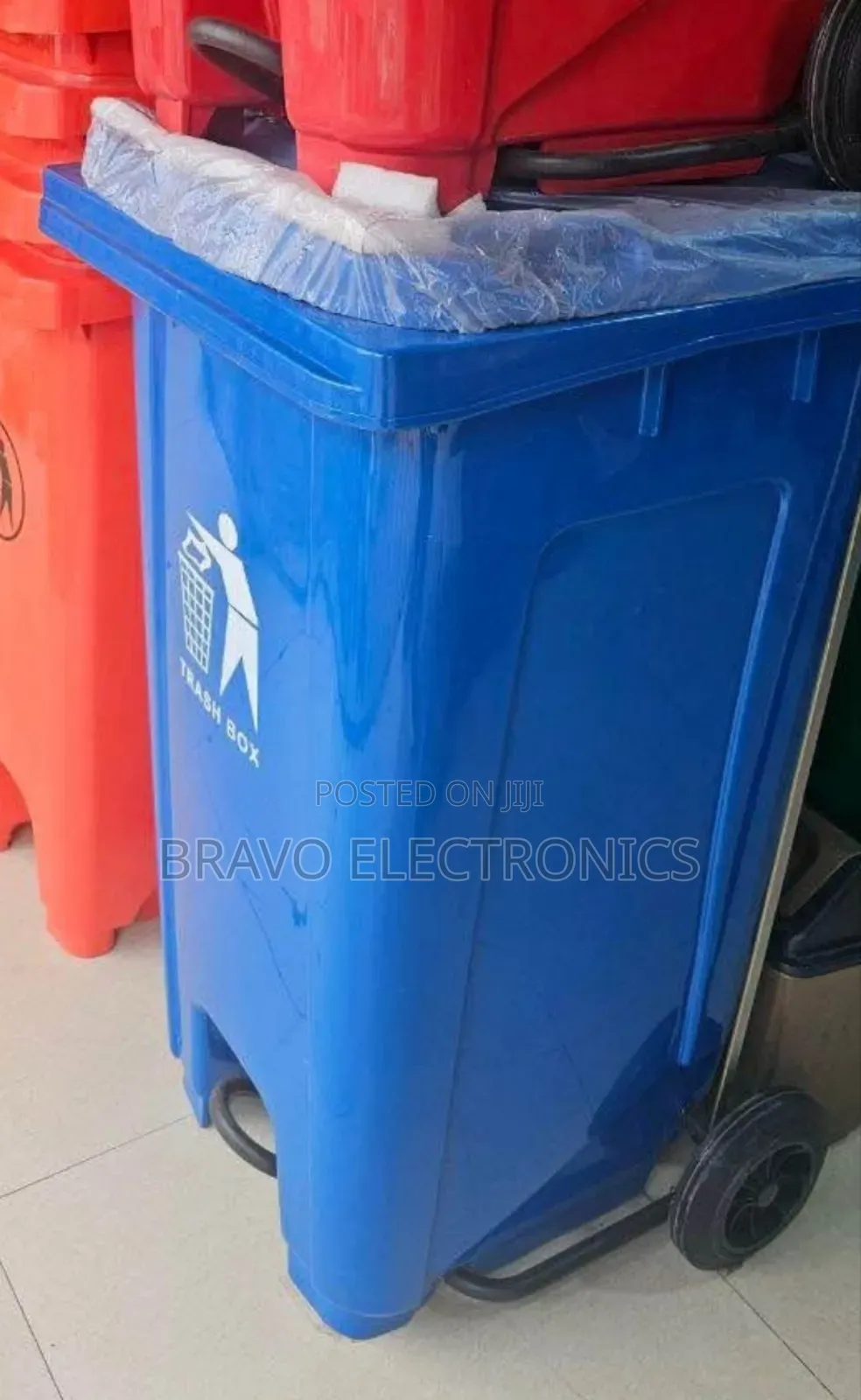 120l Garbage Trash Box – Large Capacity, Strong
