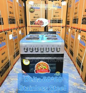 Delta Stainless Steel Oven 60×60 – Powerful Baking, Stylish