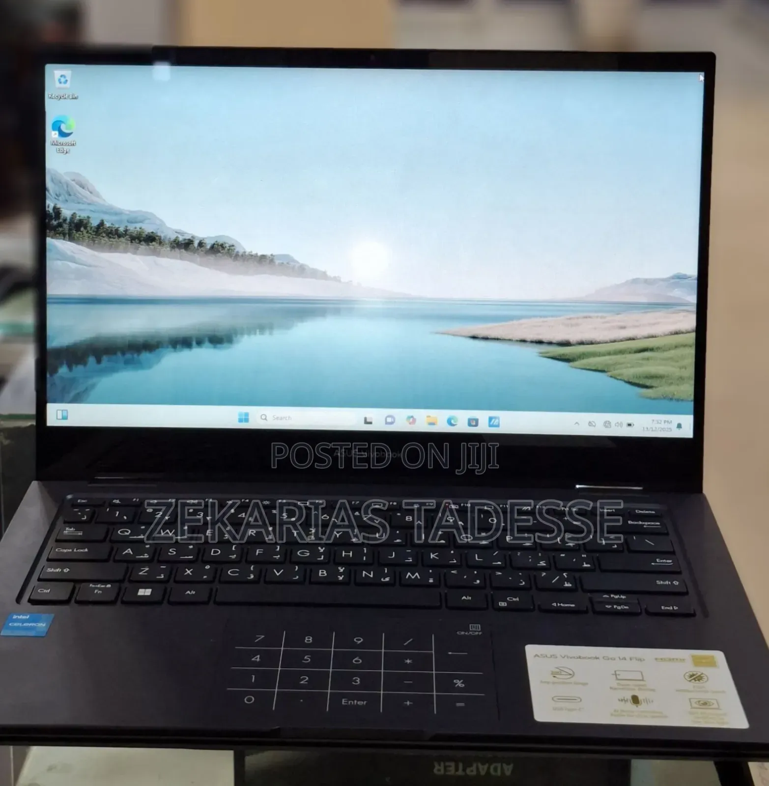 New Laptop Asus VivoBook 15 X505BA 4GB Intel Celeron SSD 128GB