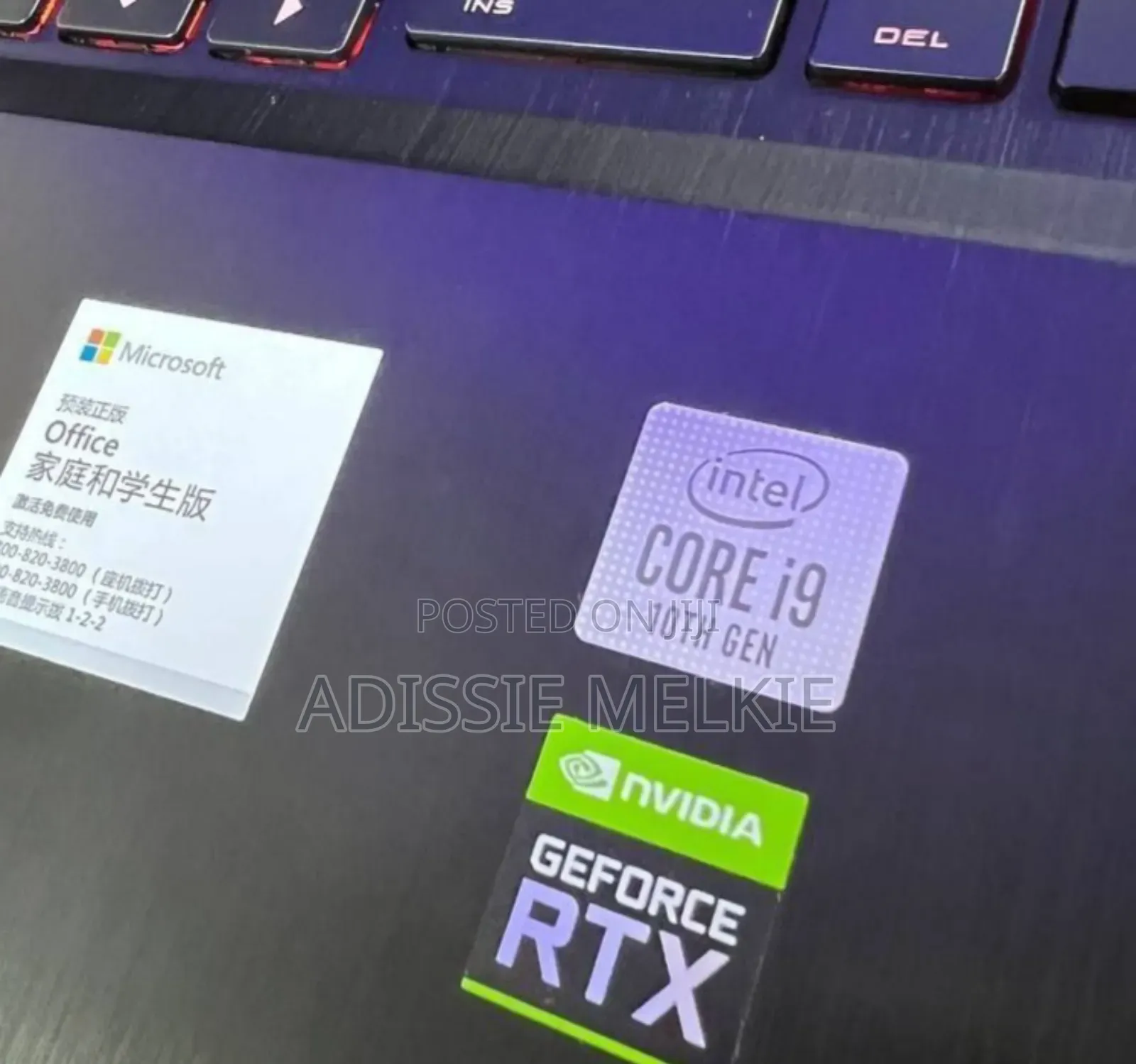 New Laptop HP Omen 15 16GB Intel Core I9 SSD 512GB