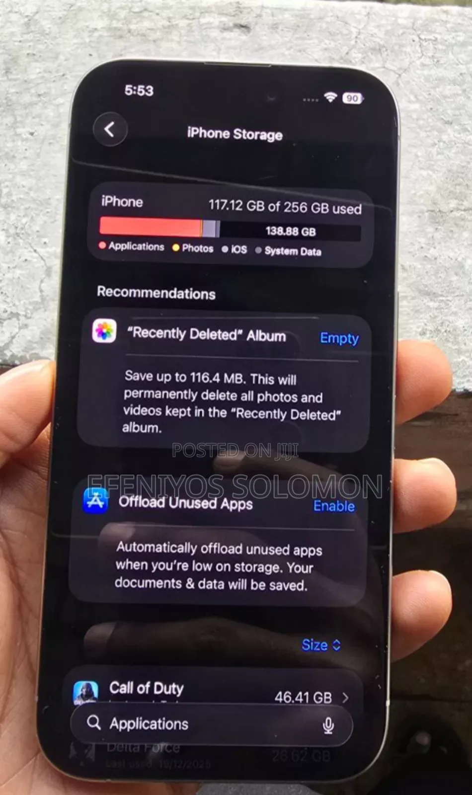 Apple iPhone 15 Pro 256 GB White