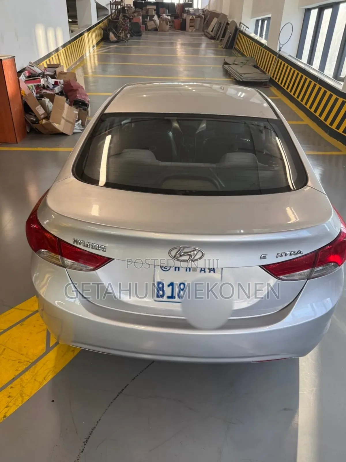 Hyundai Elantra 2013 Silver