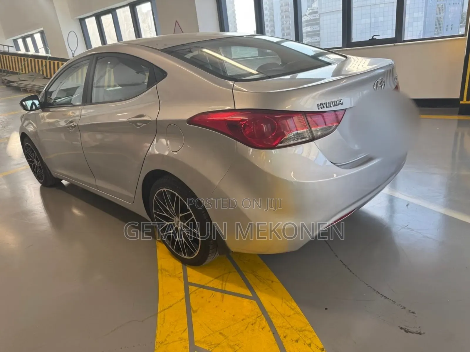 Hyundai Elantra 2013 Silver