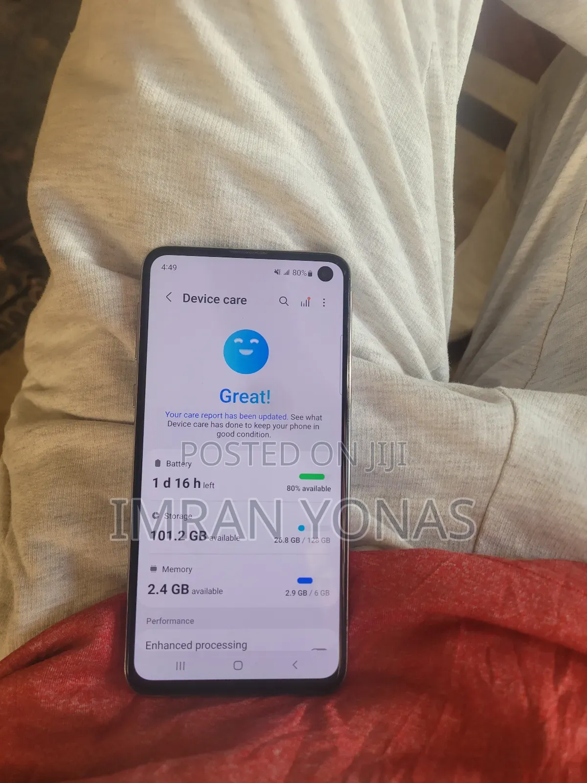 Samsung Galaxy S10e 128 GB Silver