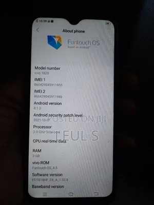 Vivo Y91 32 GB Black