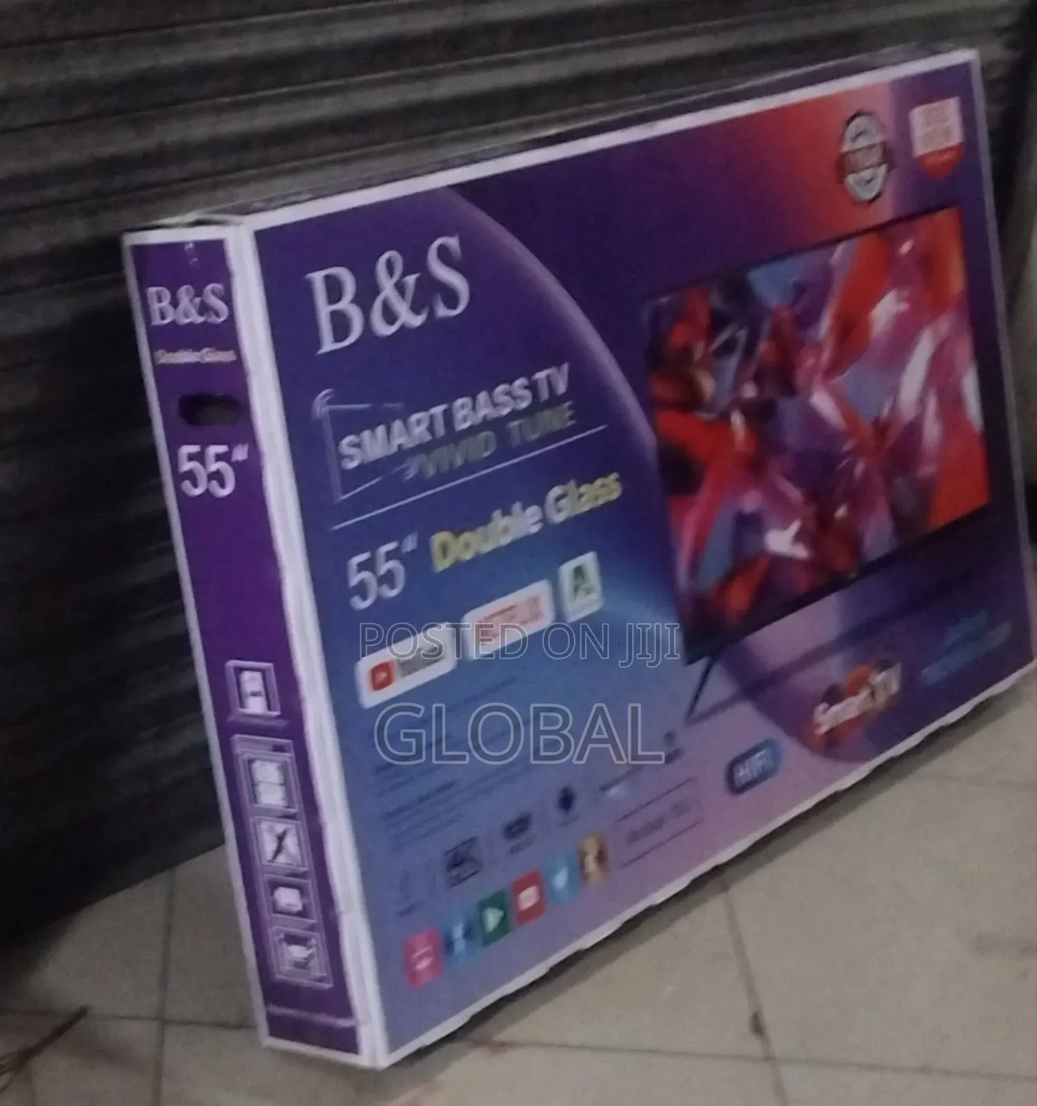 B S Led Smart 55"Inch Tv