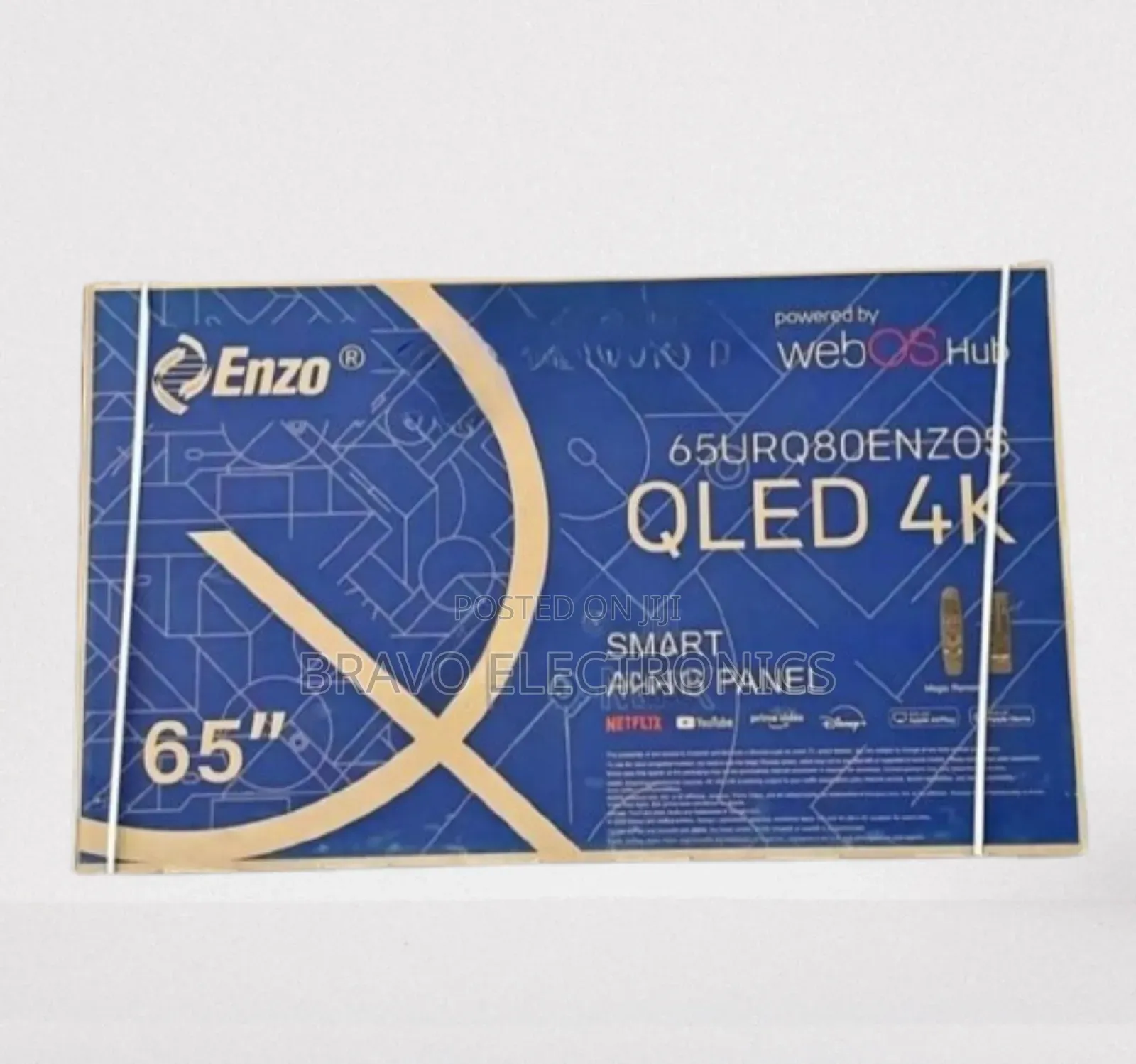 Enzo 65" Frameless Qled Tv – A+ Panel, Premium Experience!