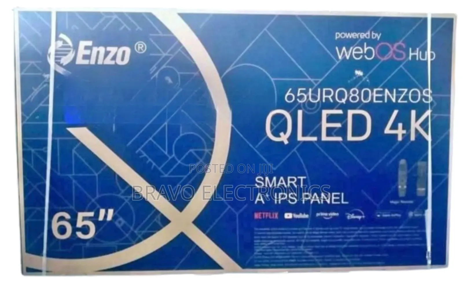 Enzo 65" Frameless Qled Tv – A+ Panel, Premium Experience!