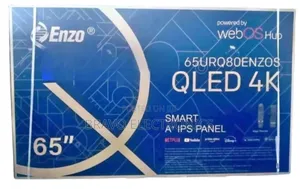 Enzo 65" Frameless Qled Tv – A+ Panel, Premium Experience!