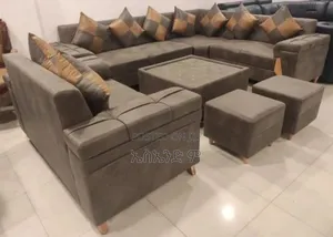 Zulift Sofa Style With Table Full Leather