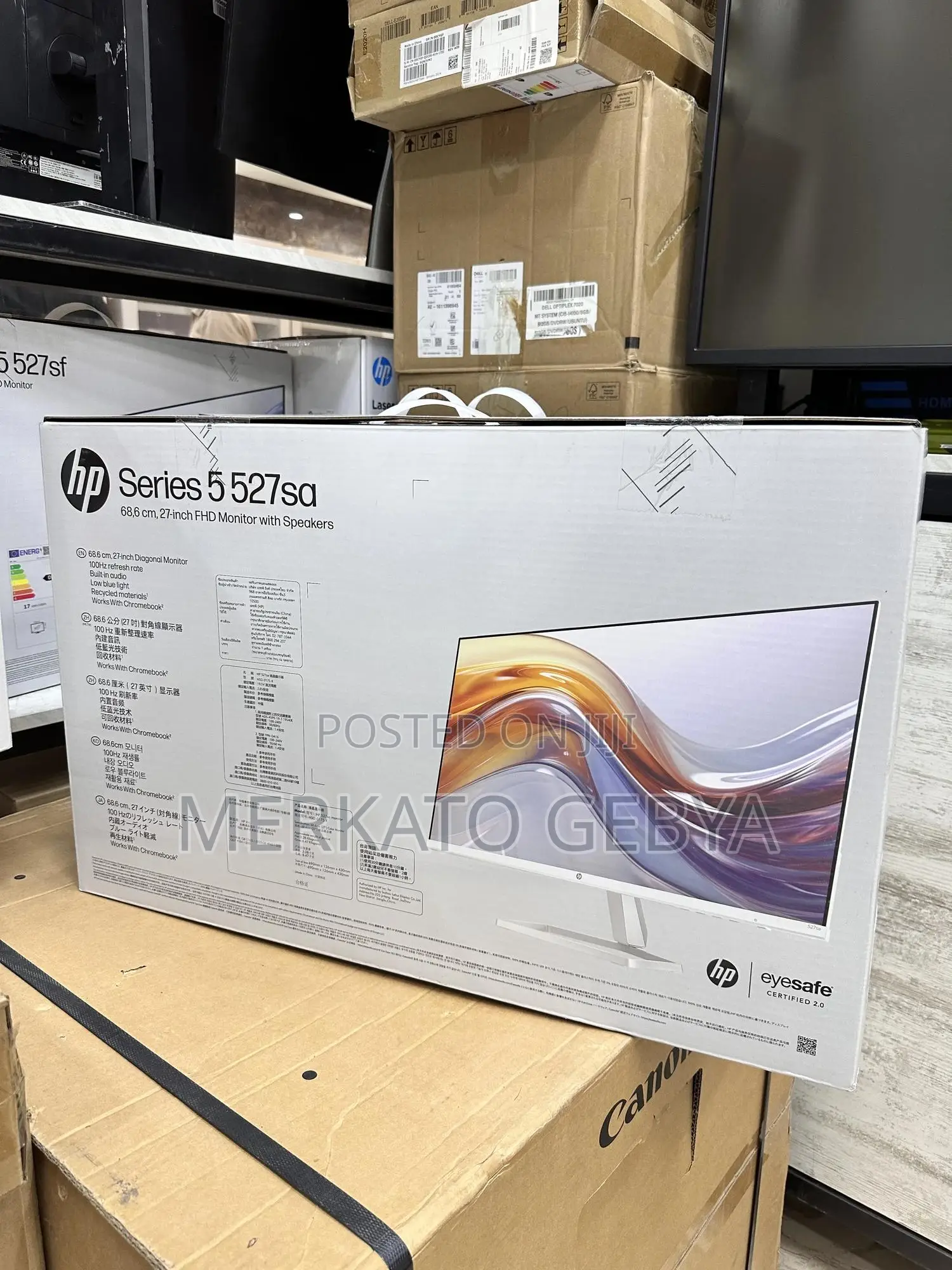Hp P Series 5 - 527sa | 27-Inch FHD Monitor With Built-in Speakers