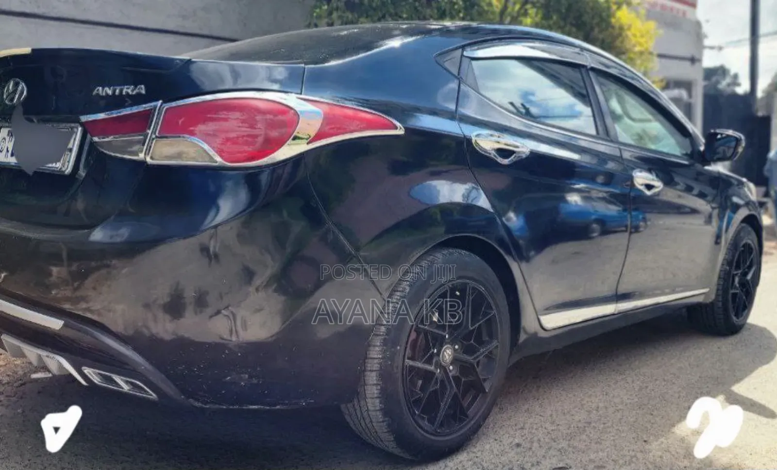 Hyundai Elantra 2013 Black