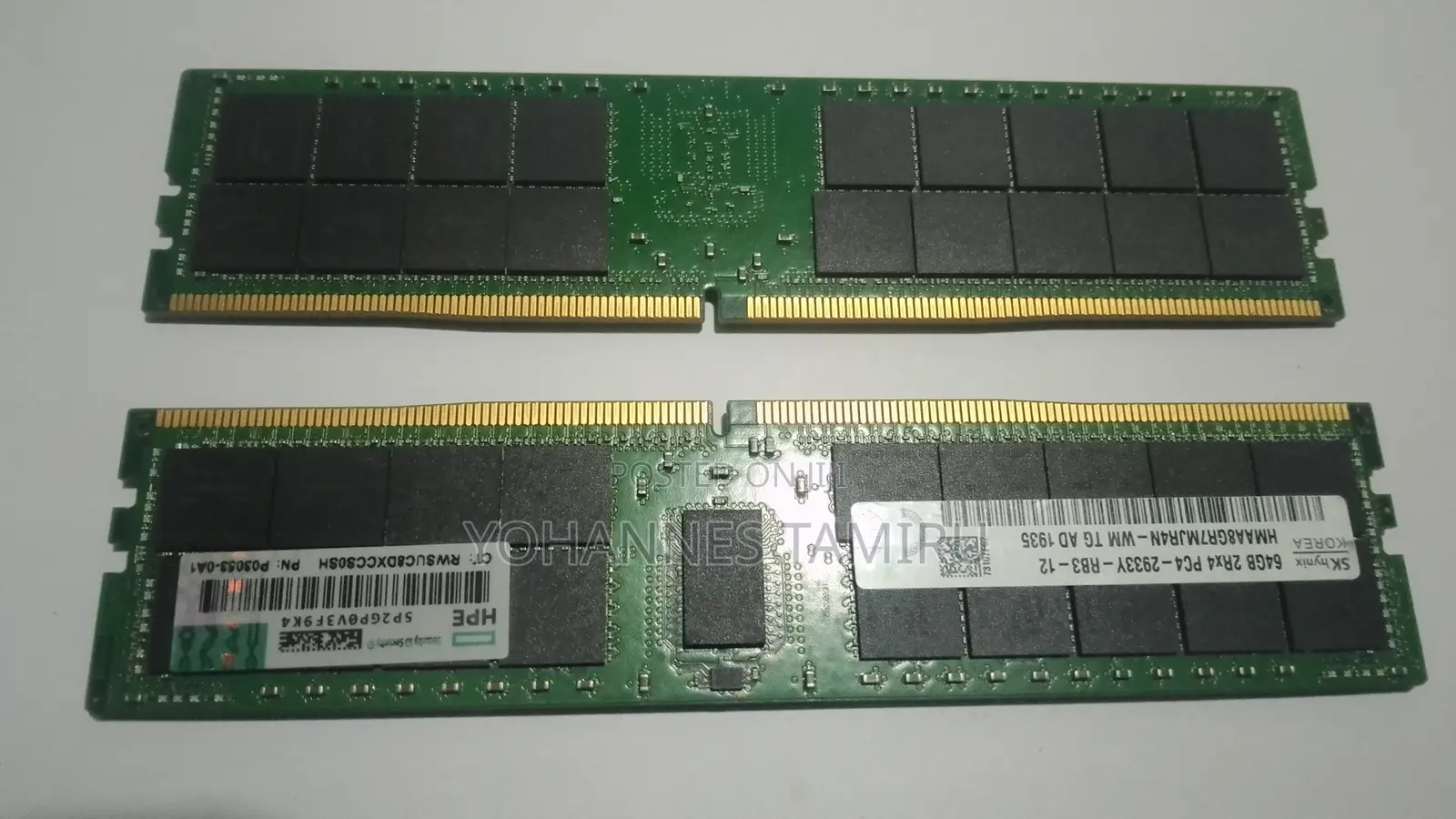 Sk Hynix 64gb 2rx4 Pc4-2933y-Rb3-12 Hmaa8gr7mjr4n-Wm Server Memory