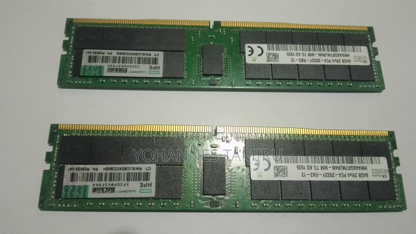 Sk Hynix 64gb 2rx4 Pc4-2933y-Rb3-12 Hmaa8gr7mjr4n-Wm Server Memory