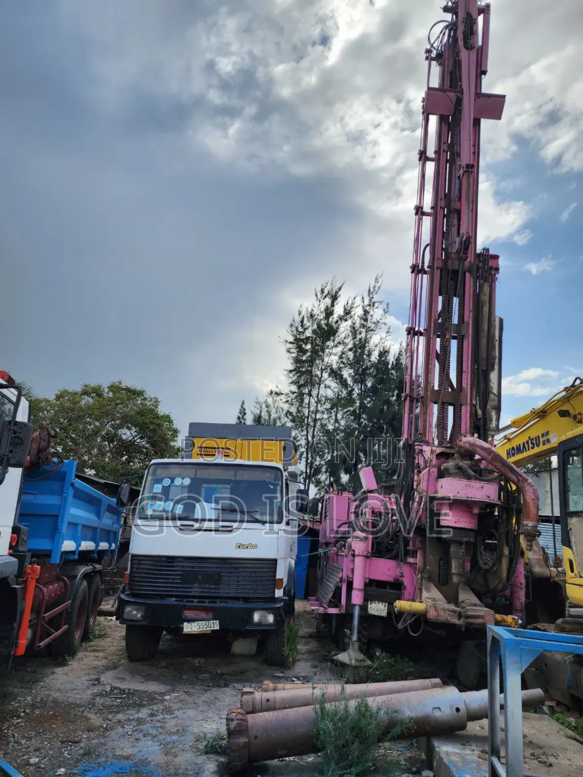 የውሃ መቆፈሪያ ማሽን Water Rig Machine