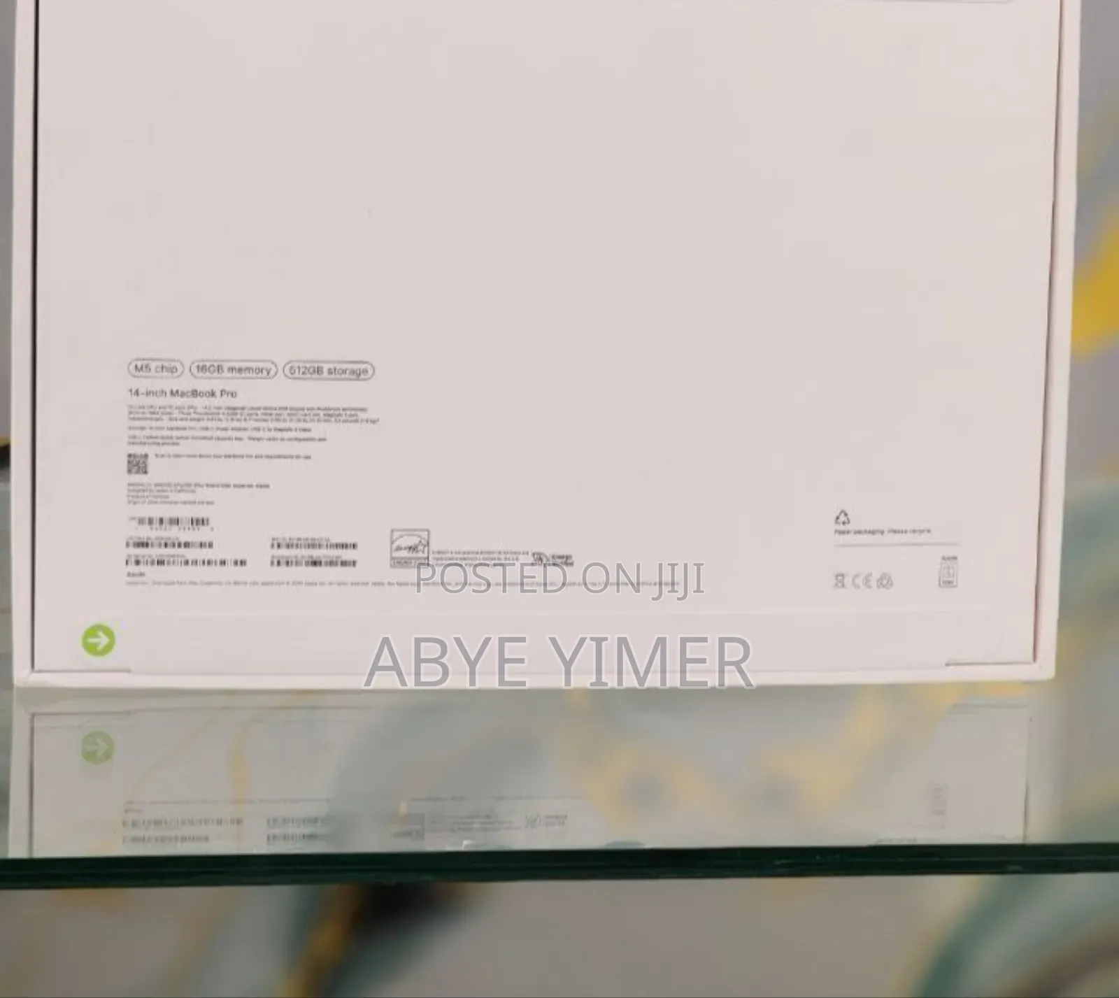 New Apple Macbook Pro 2025 M5 14-Inch 16GB Intel Core M SSD 512GB