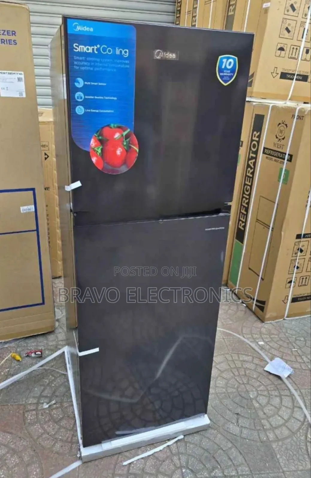 Midea 346l Fan System Refrigerator – Big Freshness for Every Home!
