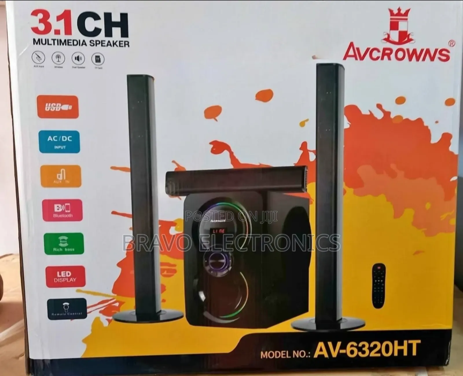Av Crown Speaker – Home Theater Sound That Hits Hard!
