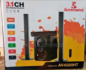 Photo - Av Crown Speaker – Home Theater Sound That Hits Hard!
