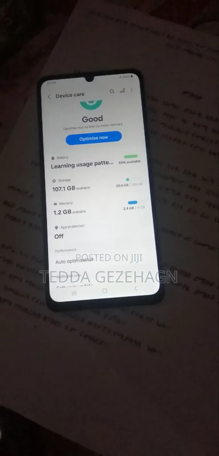 New Samsung Galaxy A06 128 GB White