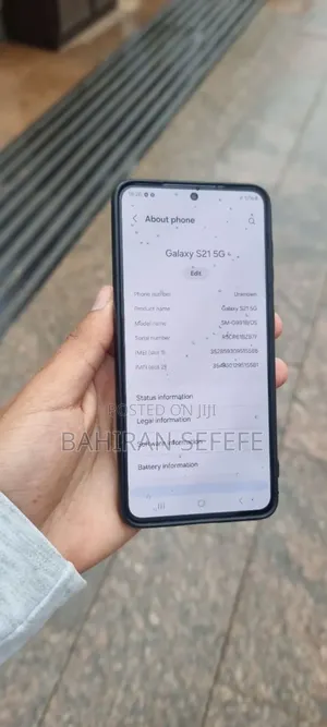 Samsung Galaxy S21 5G 128 GB Black