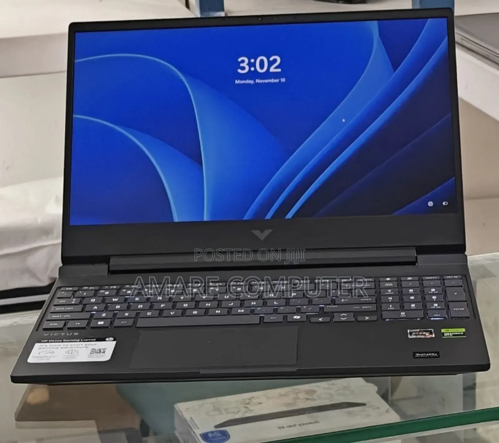 New Laptop HP Victus 16 16GB AMD Ryzen 7 SSD 512GB