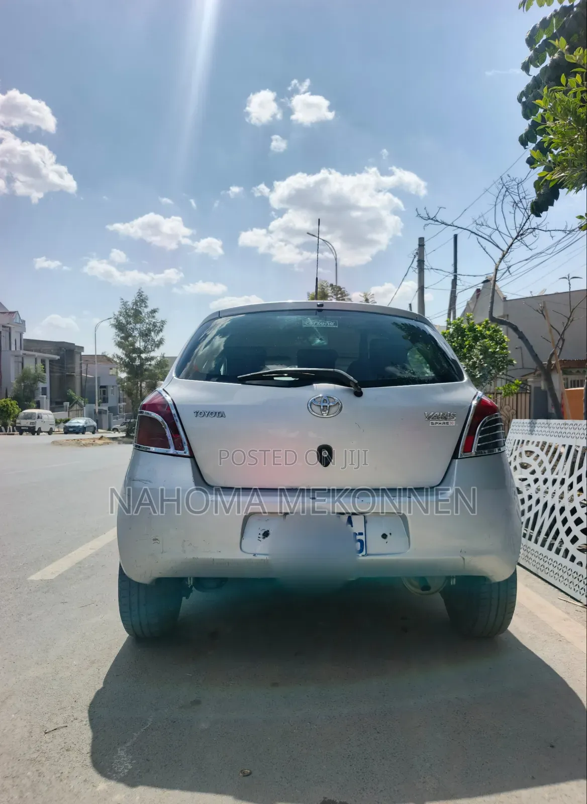 Toyota Yaris 2007 Silver