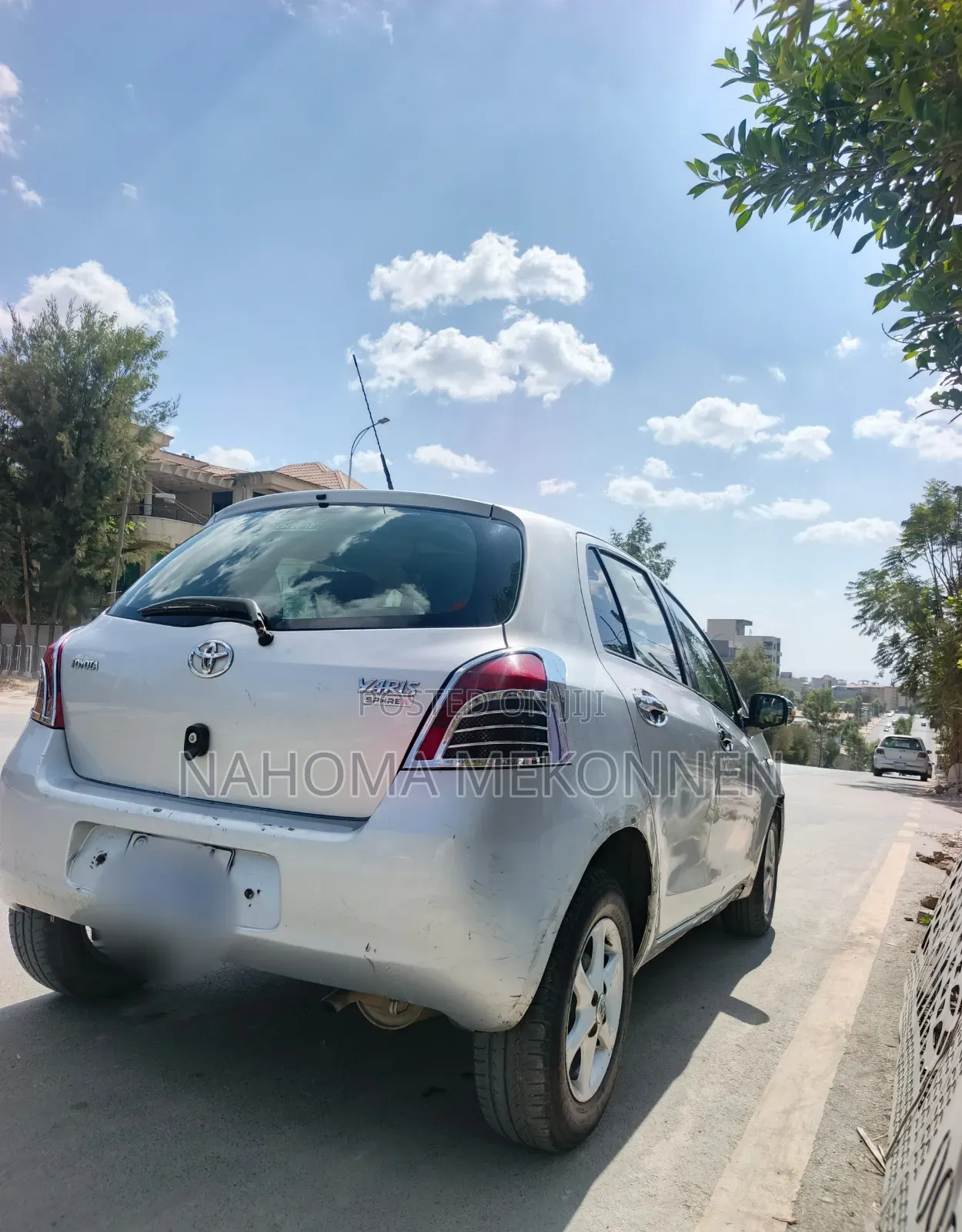 Toyota Yaris 2007 Silver