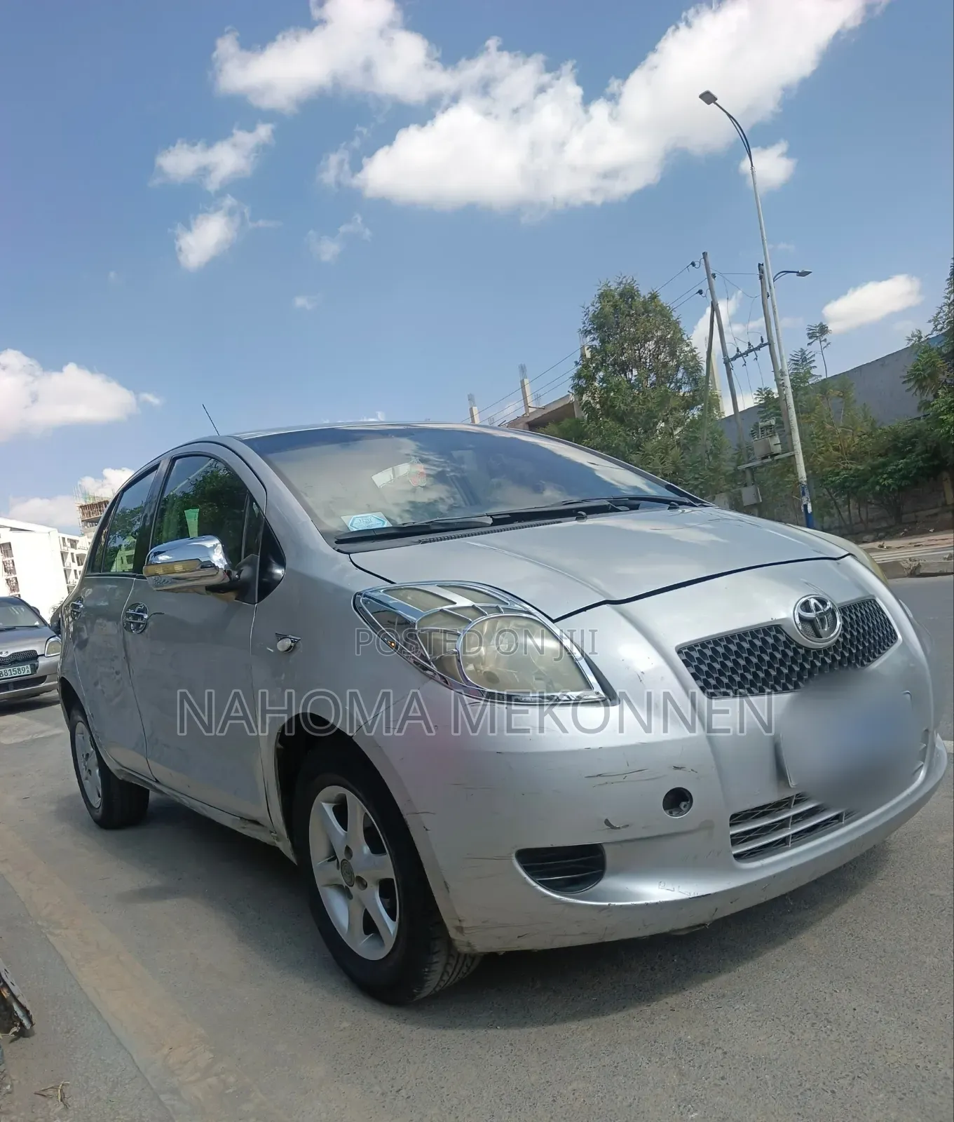 Toyota Yaris 2007 Silver