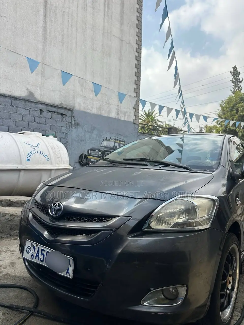 Toyota Yaris 1.0 2006 Gray