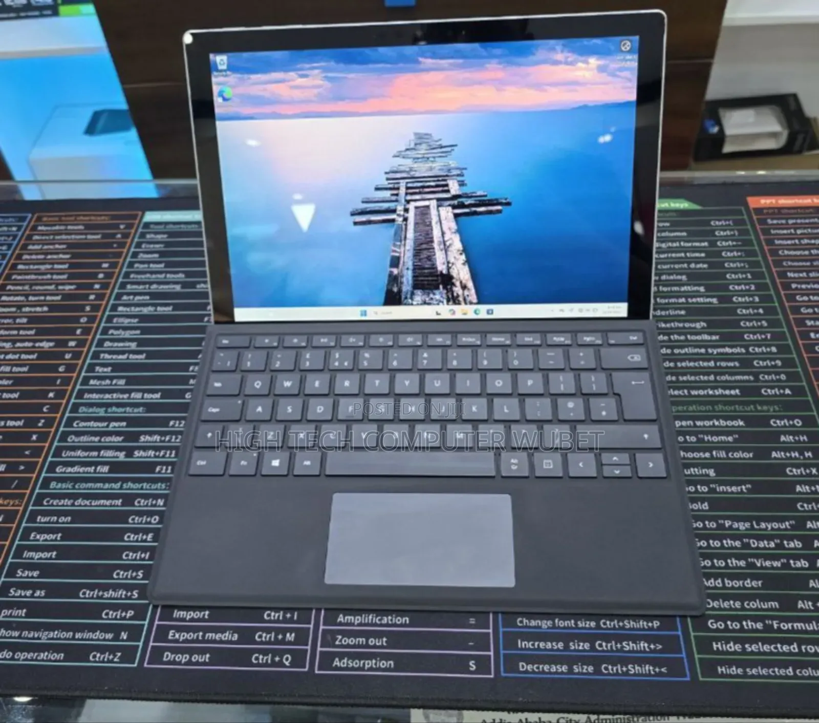 New Laptop Microsoft Surface Pro 7 8GB Intel Core I5 SSD 256GB