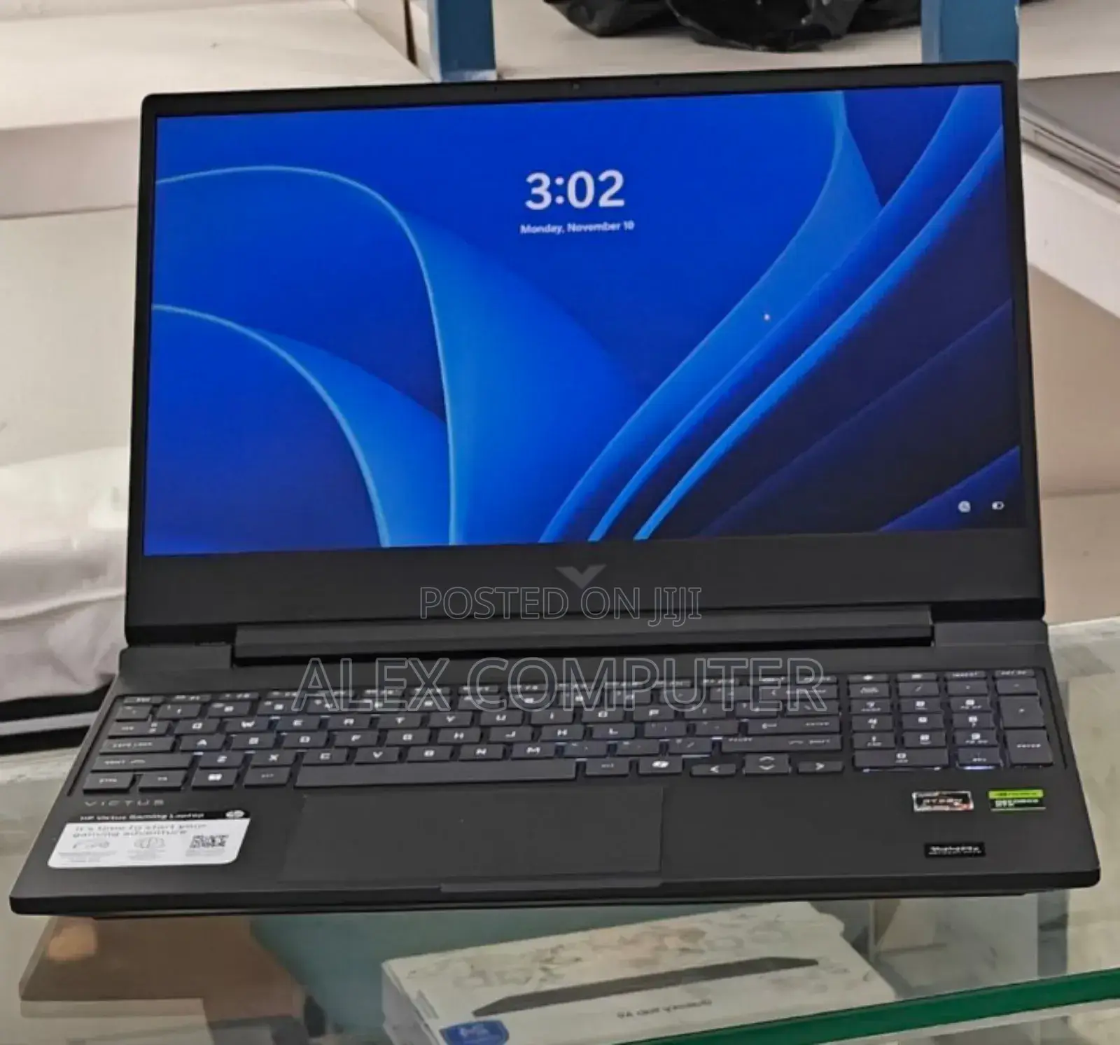 New Laptop HP Victus 15 16GB AMD Ryzen 7 SSD 512GB