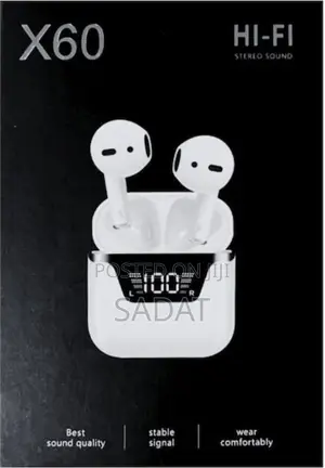 X60 in-Ear Bluetooth Earphones