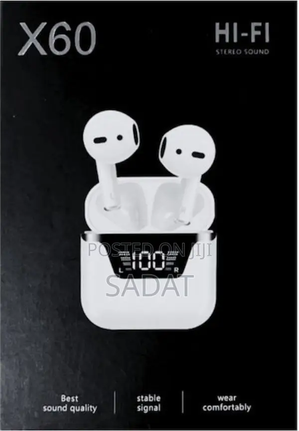 X60 in-Ear Bluetooth Earphones