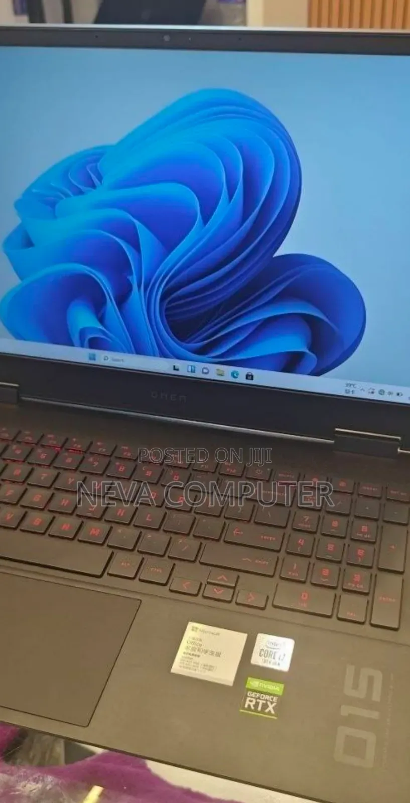 New Laptop HP Omen 15 16GB Intel Core I7 SSD 1T