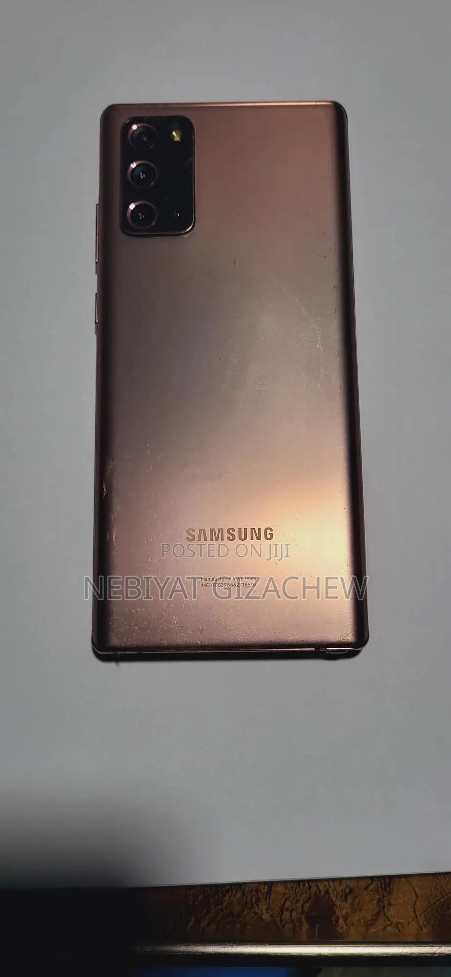 Samsung Galaxy Note 20 5G 128 GB Gold