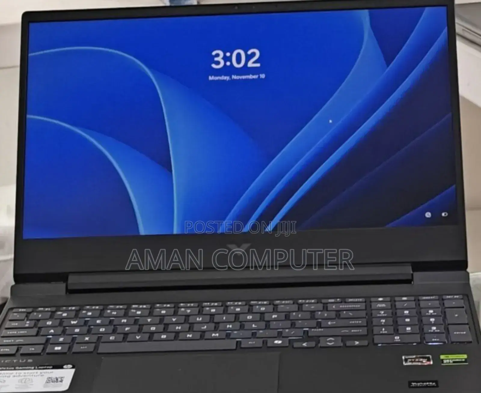 New Laptop HP Victus 15 16GB AMD Ryzen 7 SSD 512GB