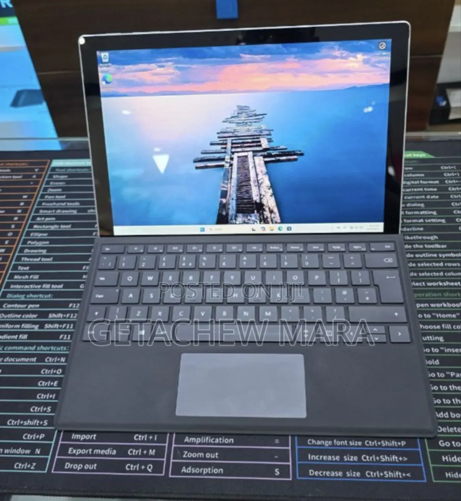 New Laptop Microsoft Surface Pro 7 8GB Intel Core I5 SSD 256GB