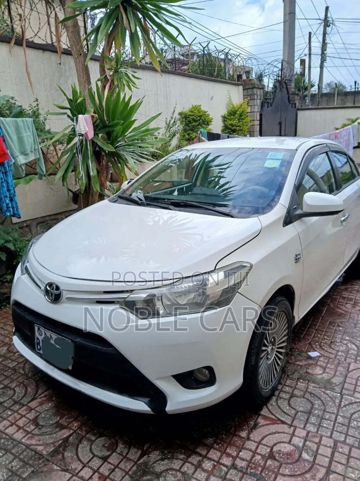 Toyota Yaris 2014 White
