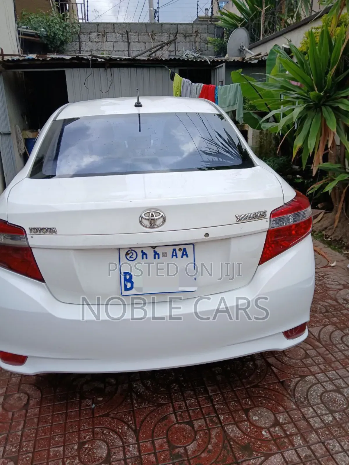 Toyota Yaris 2014 White